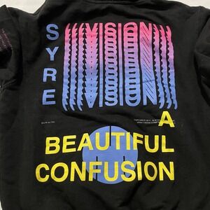 Jaden Smith Syre Rap Hip Hop Album MSFTSREP Black Hoodie Men's Medium